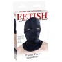 FETISH FANTASY SERIES - Kapuzenmaske mit Reißverschlüssen Schwarz