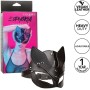 CalExotics Euphoria Katzenmaske – Verführerische vegane Leder-Maske mit Samtinnenfutter