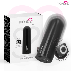 MORESSA NIX Leistungsstarker Multi-Spiel Vibrator mit Fernbedienung Schwarz