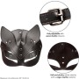 CalExotics Euphoria Katzenmaske – Verführerische vegane Leder-Maske mit Samtinnenfutter