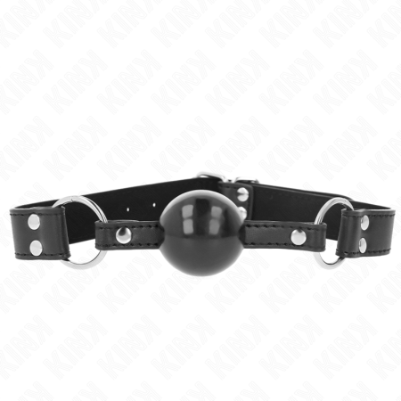 KINK - Weiche und solide 4 cm Ballmordze mit verstellbarem Kunstlederriemen 42-58 cm