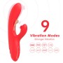 ARMONY Vibrator mit oszillierender Zunge – G-Punkt- und Klitoris-Stimulator, Rot