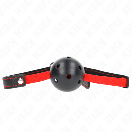 KINK - Harte Hohlkugel-Mordaza 4,5 cm mit elastischem Gürtel 56 x 1,5 cm