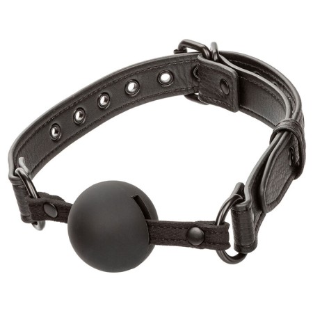 CALEXOTICS Nocturnal Ball Gag aus Silikon, Schwarz