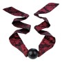 CalExotics Scandal Ball Gag mit schwarzer/roter Schleife