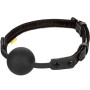 CalExotics Boundless Ball Gag - Verstellbare Silikon-Mundknebel mit veganem Kunstleder