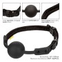 CalExotics Boundless Ball Gag - Verstellbare Silikon-Mundknebel mit veganem Kunstleder