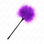 KINK - Lila Kitzelfedern für Bondage Kit, 27 cm