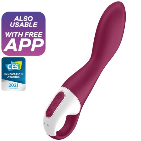 Satisfyer Heated Thrill Vibrator mit Wärmefunktion für die G-Punkt-Stimulation