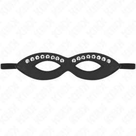 KINK - Augenmaske mit Mini-Nieten Modell 1 20,5 x 5,5 cm
