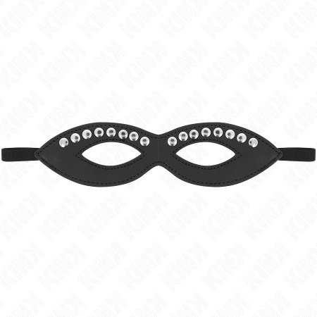 KINK - Augenmaske mit Mini-Nieten Modell 1 20,5 x 5,5 cm