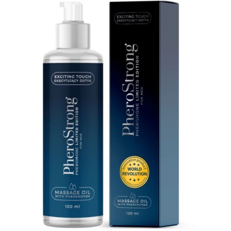 PHEROSTRONG Massageöl Limited Edition für Männer 100 ml