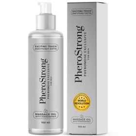 PHEROSTRONG - Exklusives Massageöl für Männer 100 ml mit Pheromonen