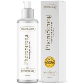 PHEROSTRONG Massageöl By Night für Frauen 100 ml - Mit anregenden Pheromonen