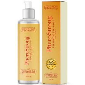 PHEROSTRONG - Exklusives Massageöl mit Pheromonen für Frauen 100 ml
