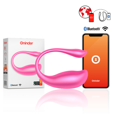 ONINDER Nairobi Vibrations-Ei Pink mit kostenloser App - Leistungsstark und diskret