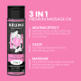 BRUMA Premium Massageöl mit Wärmeeffekt und Kaugummigeschmack 3-in-1 – 100 ml