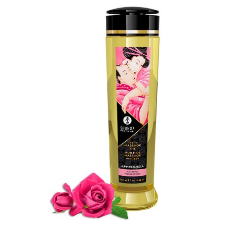 Shunga Aphrodisia Erotisches Massageöl 240 ml – Orientalische Sinnlichkeit