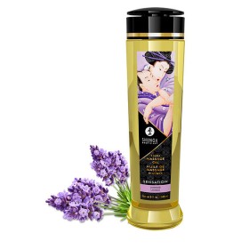 SHUNGA - Erotisches Massageöl mit sinnlicher Lavendel-Note 240 ml