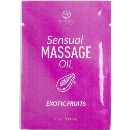 SECRETPLAY Monodosis Massageöl Exotische Früchte 10 ml