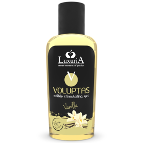INTIMATELINE LUXURIA - VOLUPTAS Essbares Massagegel mit Wärmeeffekt – Vanille 100 ml