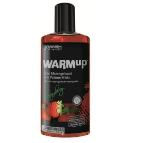 JOYDIVISION WARMUP - Massageöl mit Wärmeeffekt Erdbeere 150ml