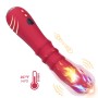 ARMONY Thermoanpassbarer Vibrator-Dildo zur Punkt A Stimulation Rot