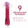 ARMONY Thermoanpassbarer Vibrator-Dildo zur Punkt A Stimulation Rot