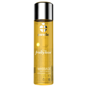 SWEDE Fruity Love Massageöl mit Wärmeeffekt und tropischen Früchten 120 ml