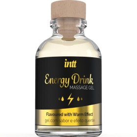 INTT Massage & Oral Sex - Massagegel mit Energy-Drink-Geschmack und wärmender Wirkung