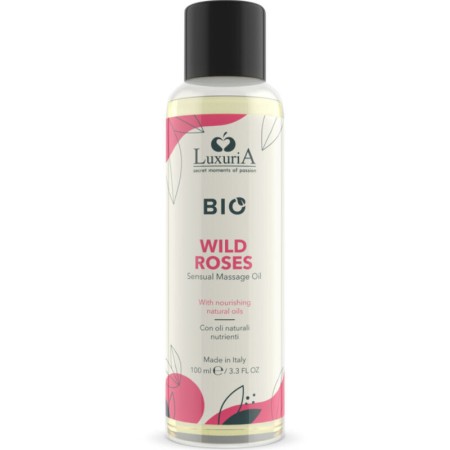 INTIMATELINE LUXURIA BIO Wild Roses Massageöl 100 ml – Natürliche Pflege & Duft