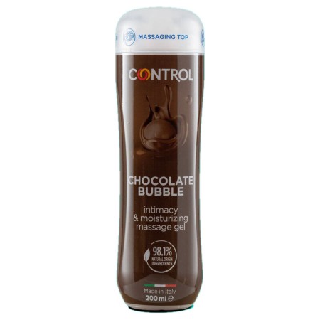 CONTROL Massagegel 3 in 1 Chocolate Bubble 200 ml – sinnliches Erlebnis