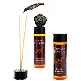 EXTASE SENSUAL Mango stimulierendes Öl 100 ml – Frische Kälte-Wärme Wirkung