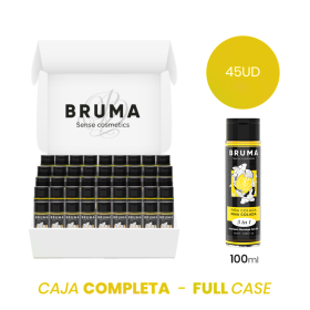 BRUMA Premium Massageöl mit Wärmeeffekt und Piña Colada Geschmack 3-in-1 – 100 ml, 45er Pack