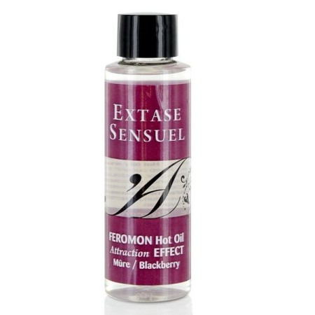 EXTASE SENSUAL - Massageöl mit Wärmeeffekt und Brombeer-Feromonen 100 ml