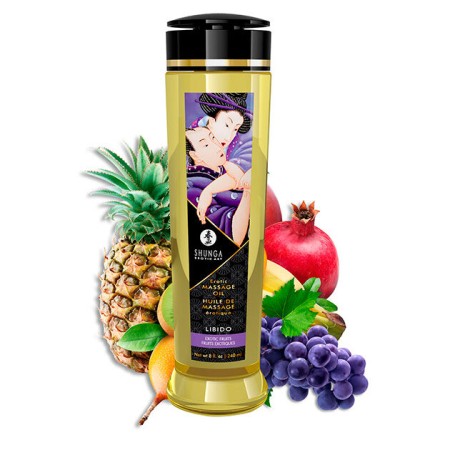 SHUNGA - Erotisches Massageöl Libido 240 ml - Premium orientalische Mischung