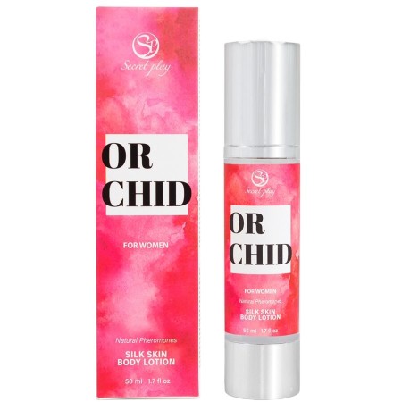 SECRETPLAY Orchid Seidenhaut Lotion für Frauen 50 ml – Feuchtigkeit & sinnlicher Duft