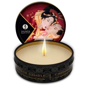 SHUNGA Mini Caress by Candelight Massagekerze Erdbeere & Cava 30 ml