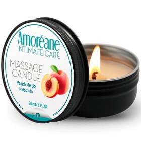 AMOREANE Massagekerze Pfirsich 30 ml – Sinnliches Massageöl