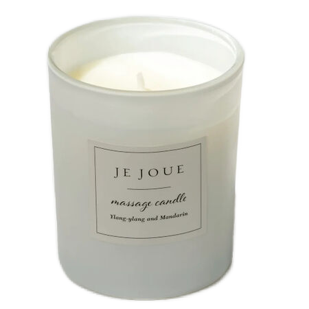 JE JOUE Luxus-Massagekerze – Ylang Ylang & Mandarine