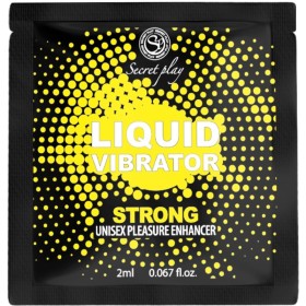 SECRETPLAY Monodosis Flüssigvibrator Strong 2 ml – Intensives Liebesgel