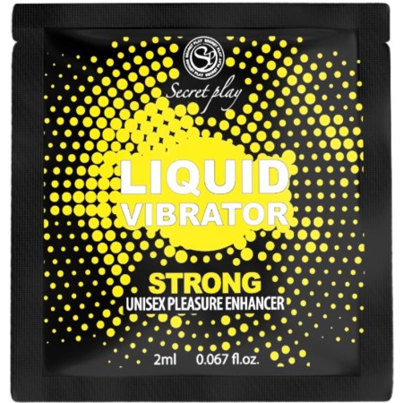 SECRETPLAY Monodosis Flüssigvibrator Strong 2 ml – Intensives Liebesgel