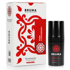 BRUMA Erdbeer Geschmack Orgasmen Gel – 15 ml intensives Stimulationsgel