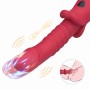 ARMONY - Vibrator-Dildo zur Stimulation des Punkt A in Rot