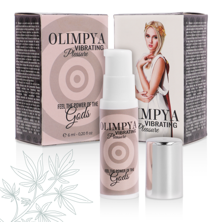 OLIMPYA - Starker, vibrierender Stimulator mit Cannabisöl für intensive Lust