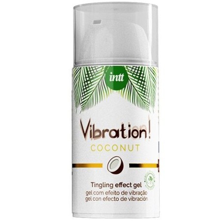 INTT Vegan Vibration Gel – Starker veganer flüssiger Vibrator mit Kokosduft