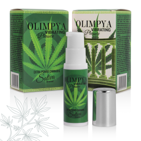 OLIMPYA - Vibrationsverstärker mit Cannabis-Sativa-Öl, intensives Lustgefühl