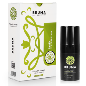 BRUMA Flüssiger Vibrator mit Wassermelonen-Geschmack – 15 ml Reisegröße