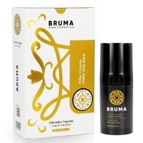 BRUMA Flüssiger Vibrator Piña Colada Geschmack 15 ml