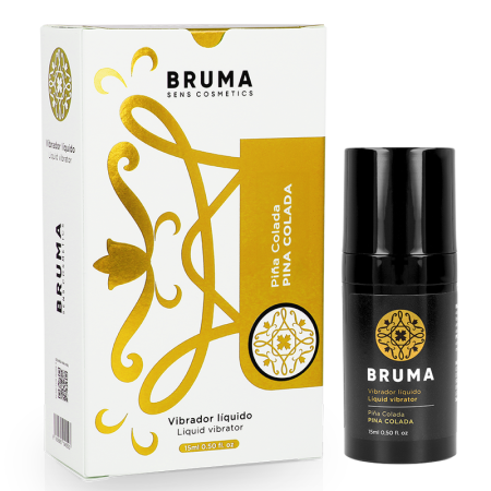 BRUMA Flüssiger Vibrator Piña Colada Geschmack 15 ml